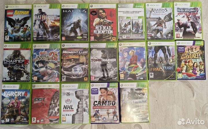 Игры для Xbox 360 (цены в описании)