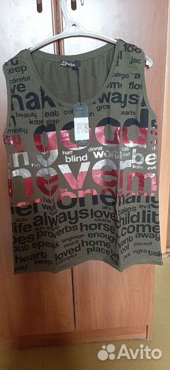 Майка футболка женская 44-48 Турция