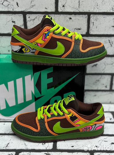 Кроссовки Nike SB Dunk Low DE La Soul (41-45)