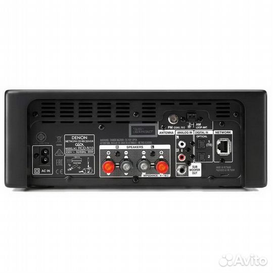 CD ресивер Denon RCD-N10 Black