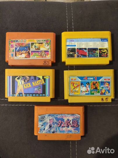 Картриджи для dendy 8 bit