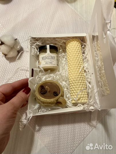 Свечи ручной работы подарочный набор