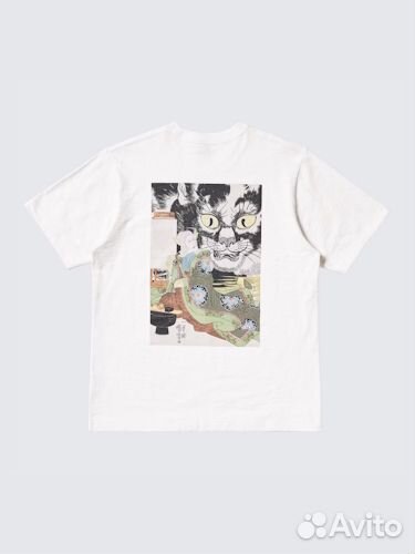 Футболка Uniqlo ukiyo-E Dark Fantasy UT. Унисекс