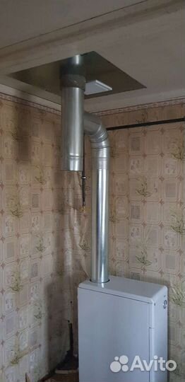 Сэндвич труба для дымохода разных диаметров