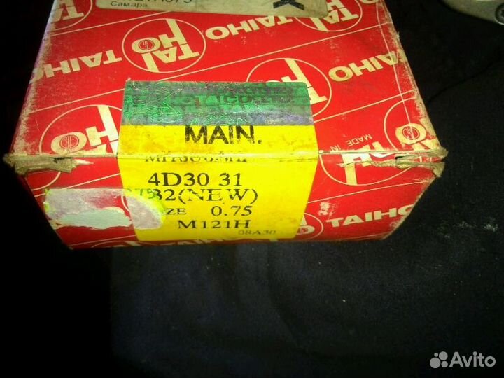 Вкладыши коренные Mitsubishi 4D30/4D31/4D32 Taiho