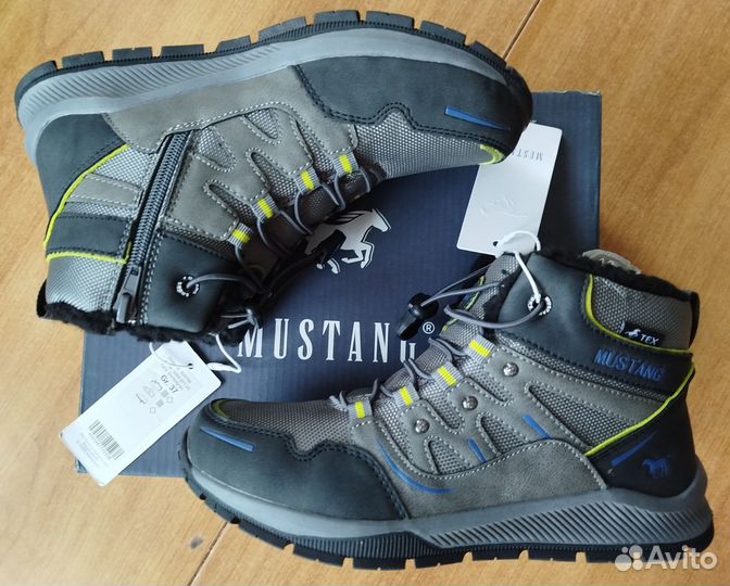 Новые ботиночки Bullboxer, Mustang, др оригинал 37