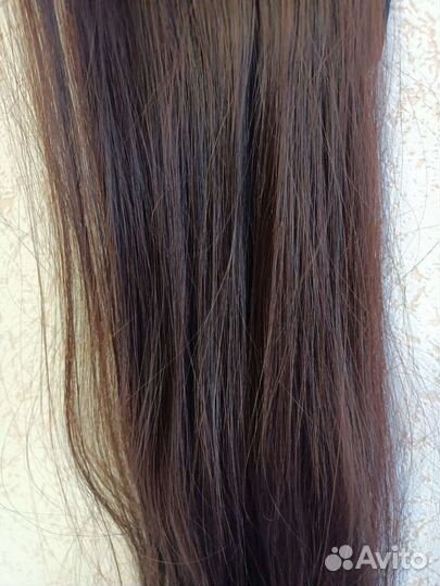 Хвост волосы на ленте 78 см