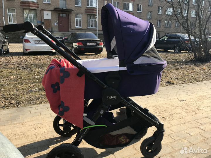 Коляска britax b motion 4 plus 2в1