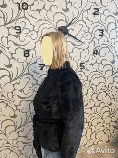 Шуба из норки Автоледи, 48 р-р