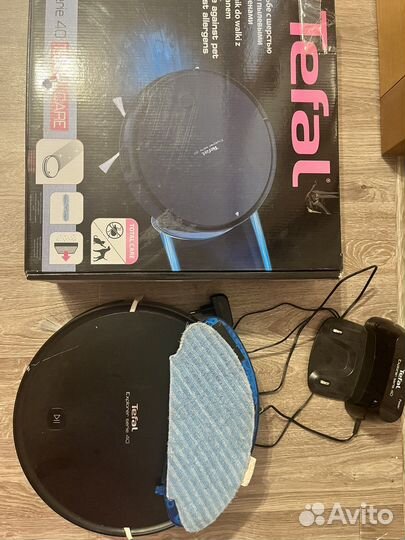 Робот пылесос моющий tefal explorer series 40