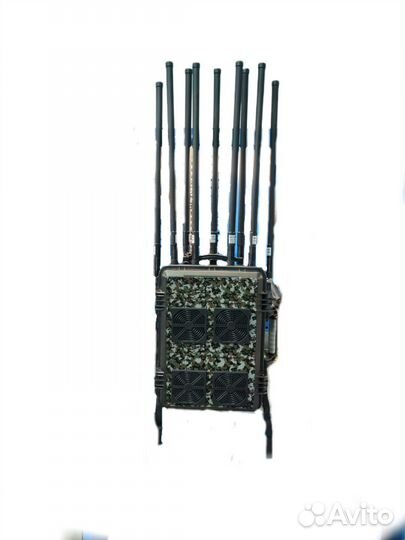 Глушилка-Рюкзак подавитель Дронов и бла(500W)