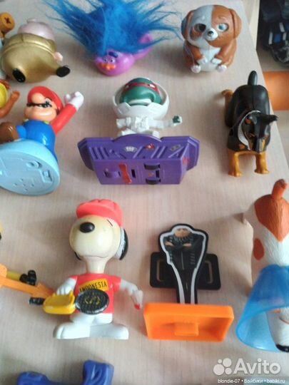 Пакет игрушек из Макдоналдса