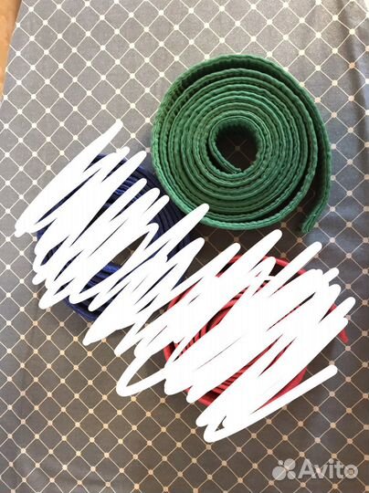 Пояс для карате/единоборств зеленый