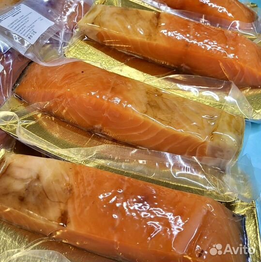 Рыба Семга холодного копчения цена за 1 кг