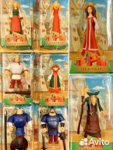 Фигурки Prosto toys,три богатыря,поштучно купить в Санкт-Петербурге с ...