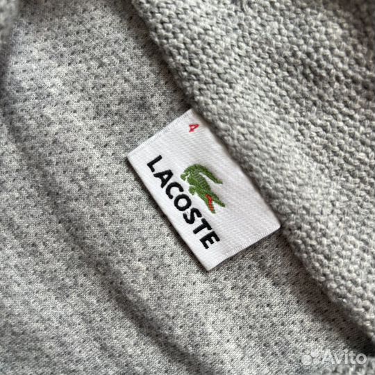 Джемпер свитер Lacoste 1/3 zip