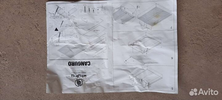 Механизм для кроватей на газ лифтах