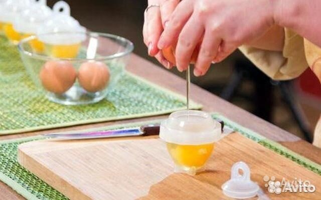 Формы для варки яиц без скорлупы 6 шт