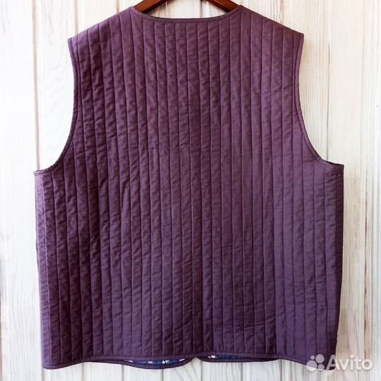 Жилет стеганый утепленный из хлопка. Размер 48-50