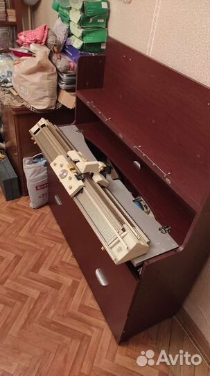 Вязальная машина зингер Singer Memo-Matic + комод