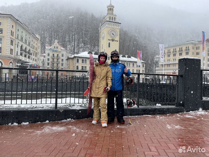 Сноубодический костюм