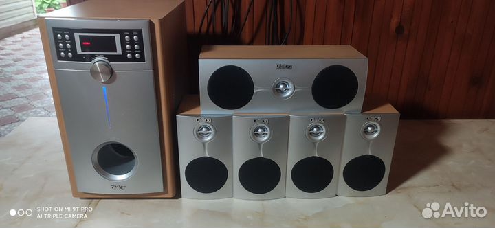 Акустические колонки 5.1