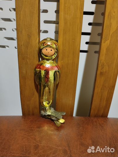 Елочные игрушки СССР космонавт