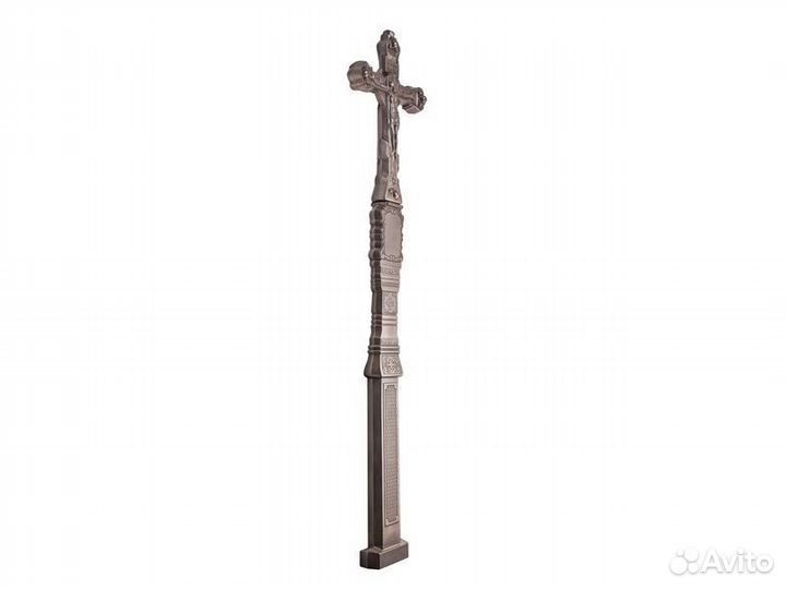 Крест надгробный каменный