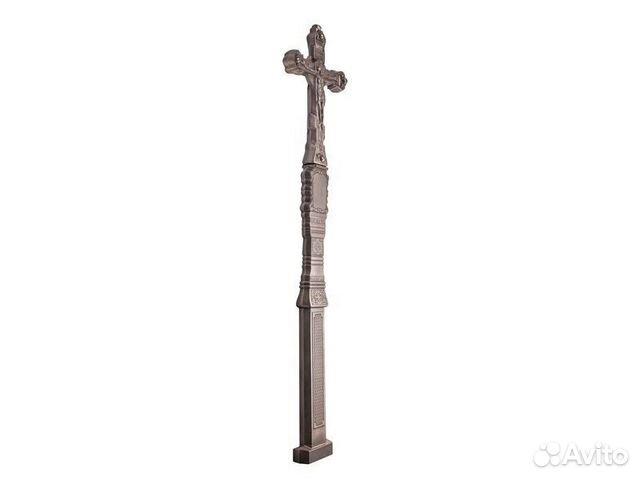 Крест надгробный каменный