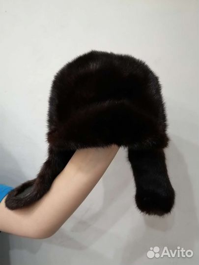 Шапка норковая женская бу