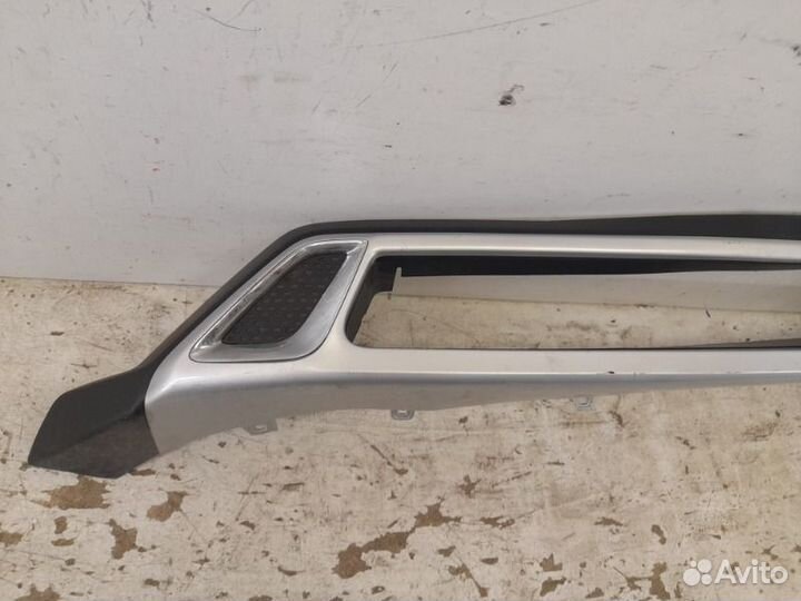 Накладка бампера передняя Mitsubishi Outlander 3