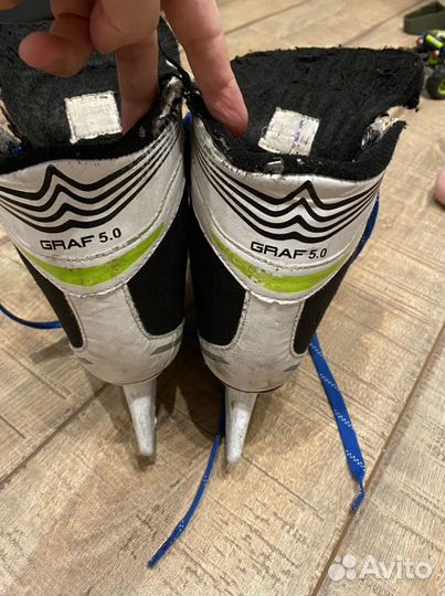 Коньки для хоккея с мячом Graf