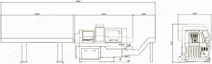 Jsway A466D Прутковый атомат