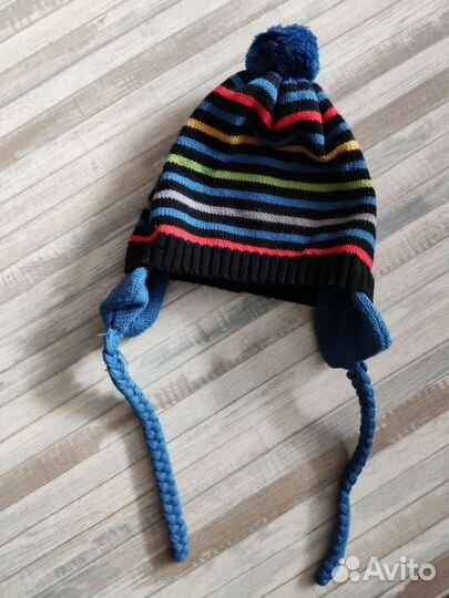 Шапка с шарфом