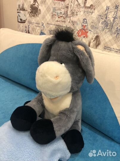 Мягкая игрушка ослик