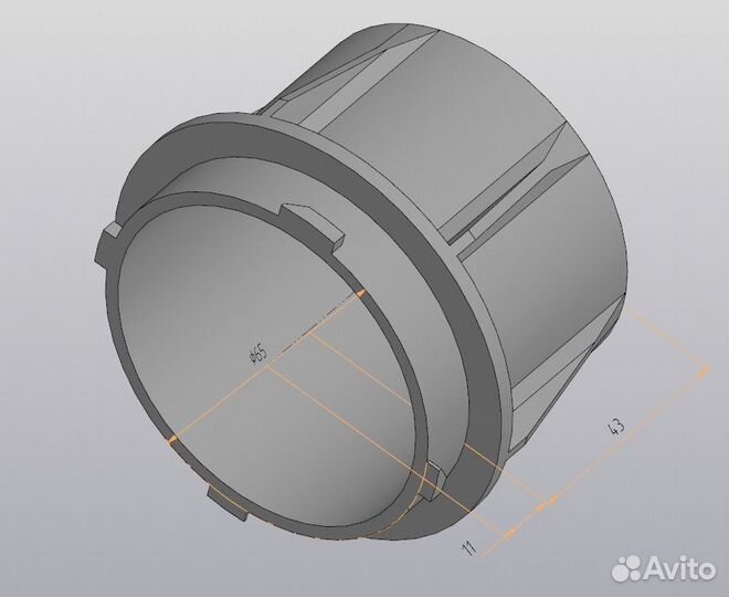 Крышки фар Howo увеличенные под LED