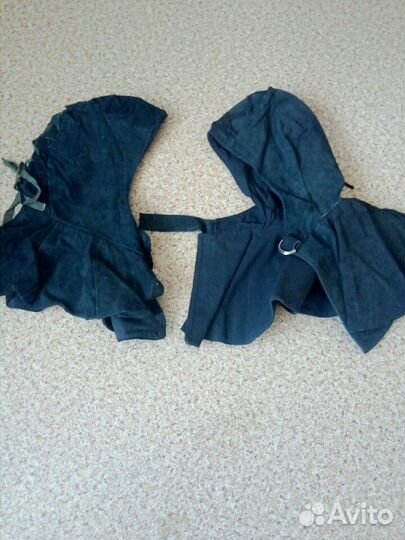 Подшлемник спилковый