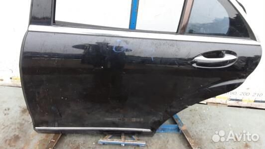 Дверь задняя левая mercedes benz S-class W221 (DKR