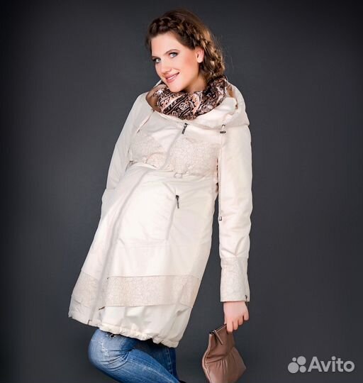 Плащ для беременных 44р