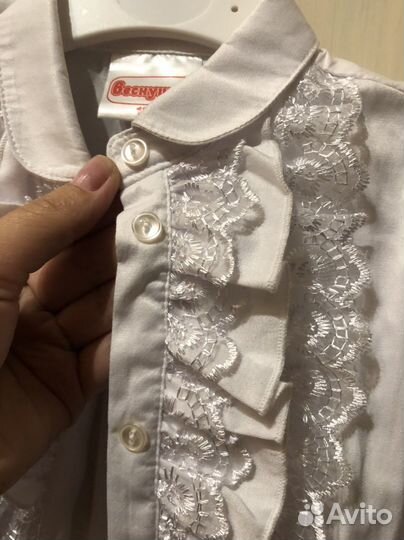 Блузка рубашка для девочки
