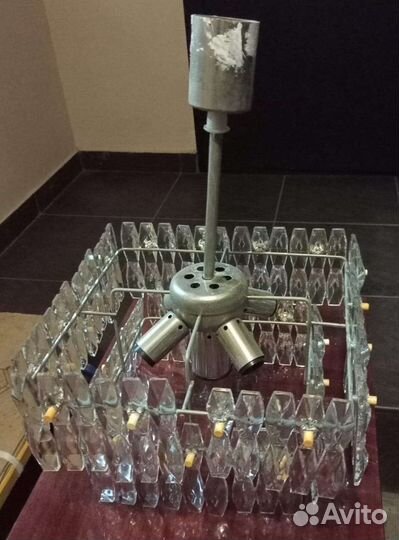 Люстра хрусталь СССР