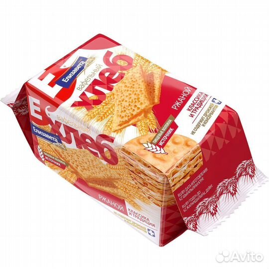 Хлеб Елизавета Вафельный ржаной 75 г