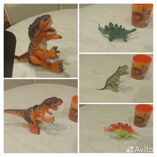 Игрушки динозавры