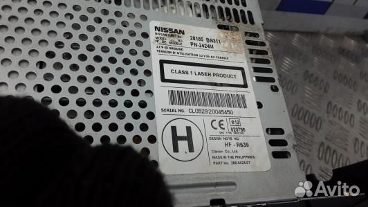 Магнитола nissan almera N16 (AML26I401)