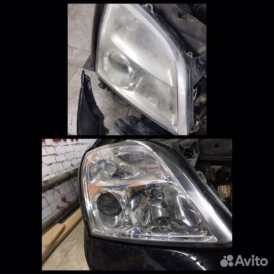 Установка Bi-Led линз, ксенон