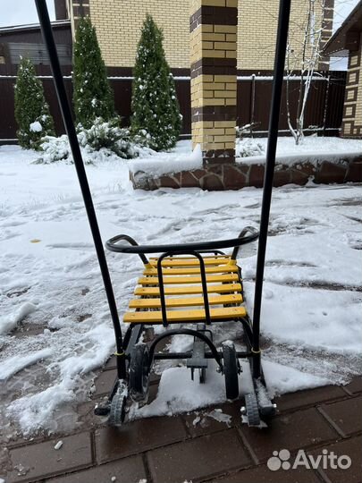 Санки на колесах