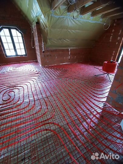 Монтаж отопления в частном доме