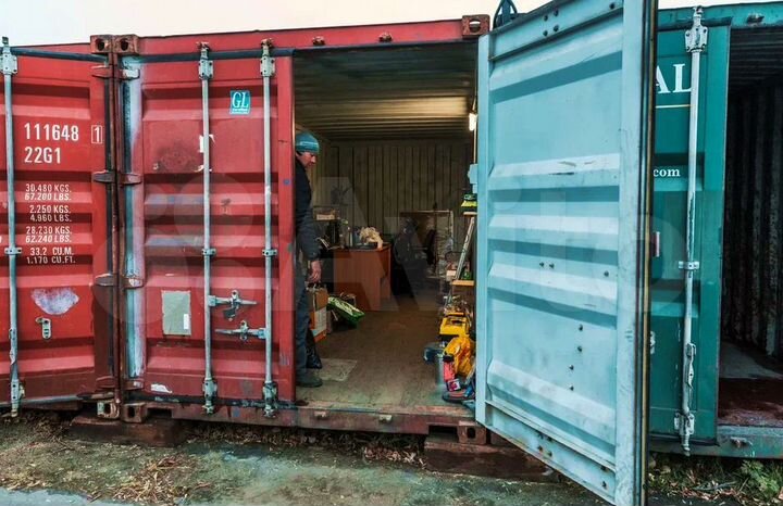 Аренда контейнера под склад 15м²