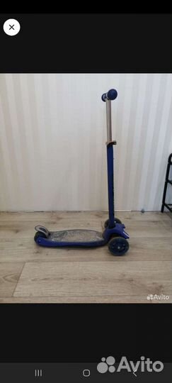 Самокат детский трехколесный бу