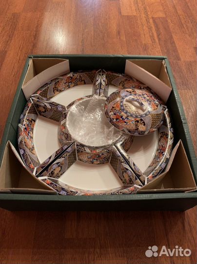 Менажница фарфоровая